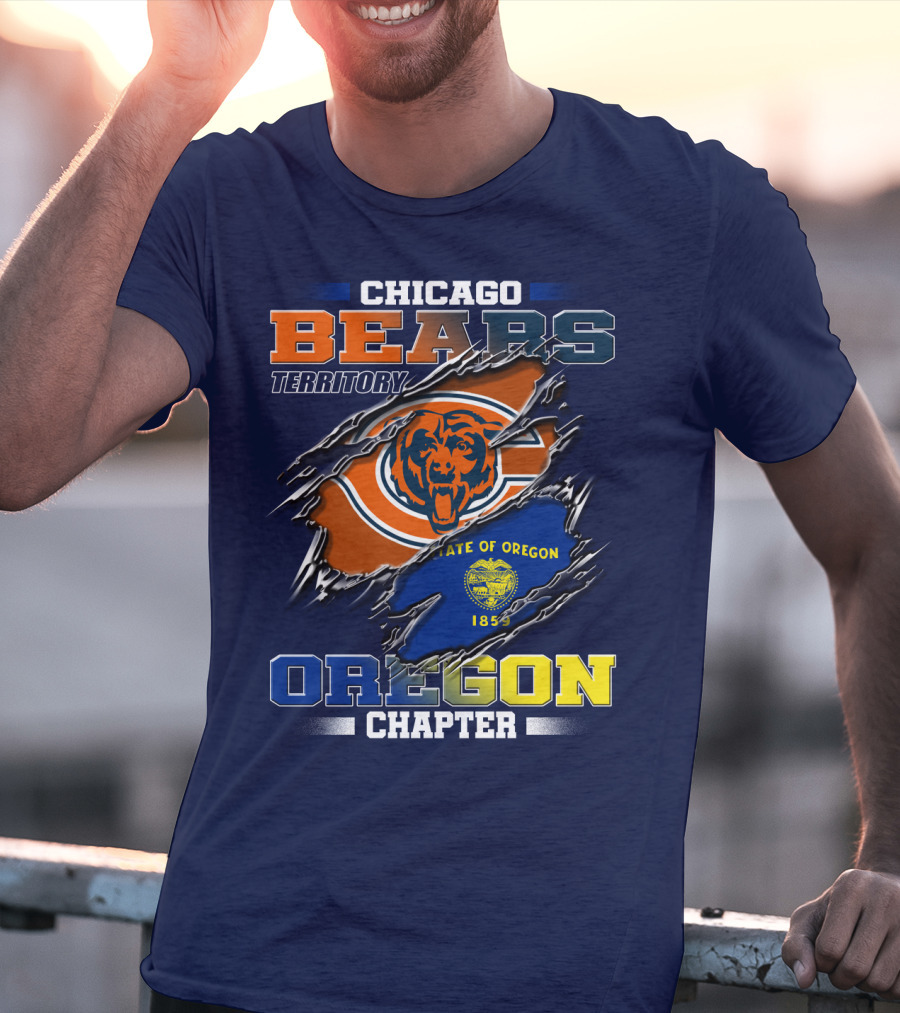 Chicago Bears Territory Oregon State Chapter 1859 T-Shirt