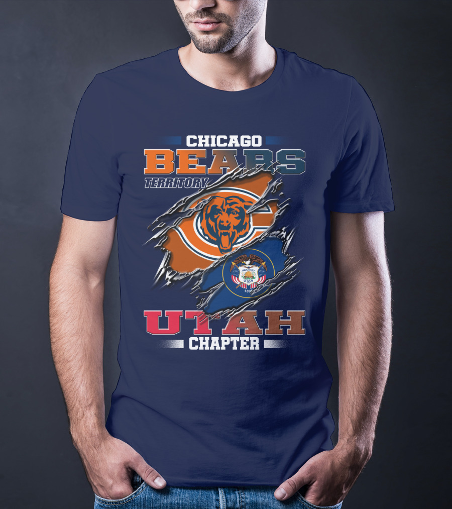 Chicago Bears Territory Utah Chapter T-Shirt