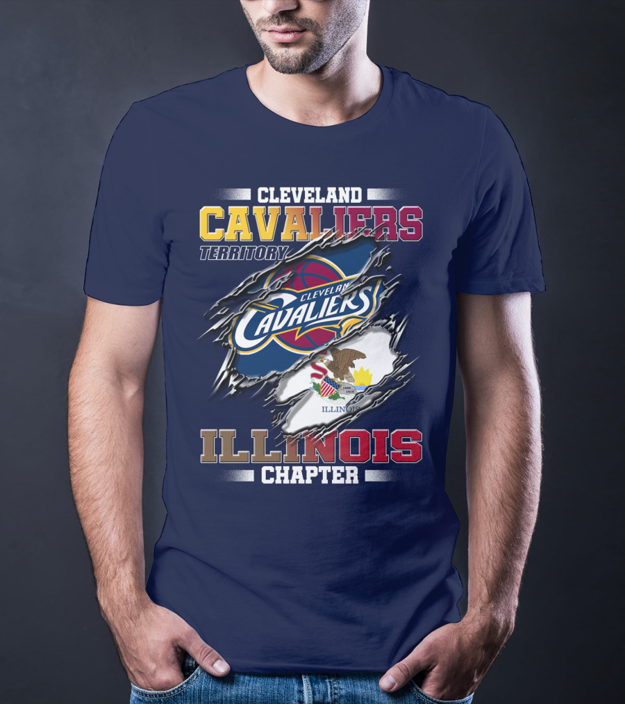 Cleveland Cavaliers Territory Illinois Chapter T-Shirt