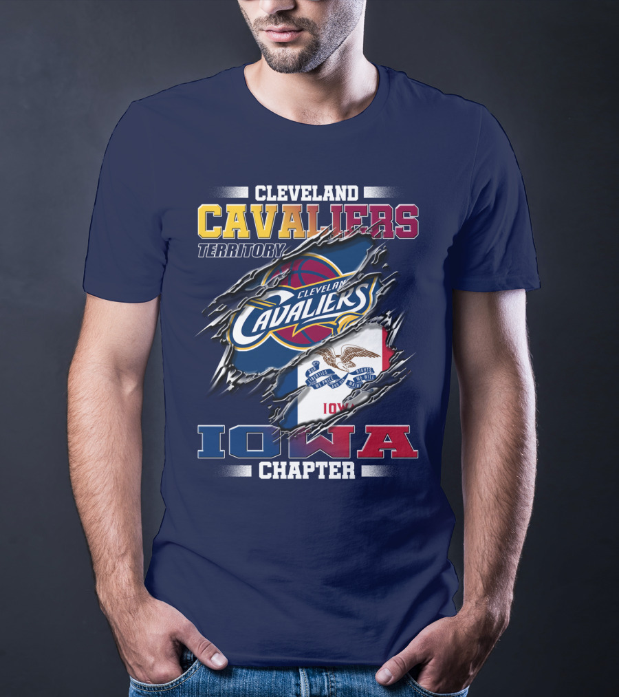 Cleveland Cavaliers Territory Iowa Chapter T-Shirt
