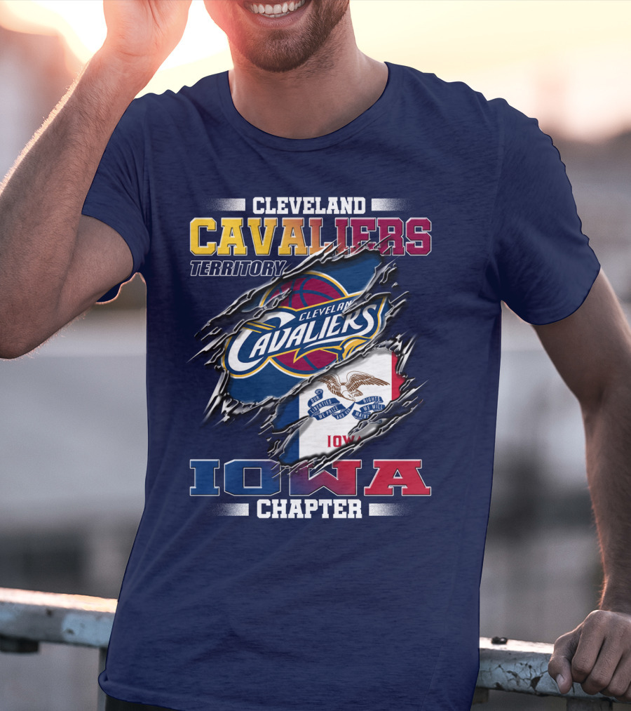 Cleveland Cavaliers Territory Iowa Chapter T-Shirt