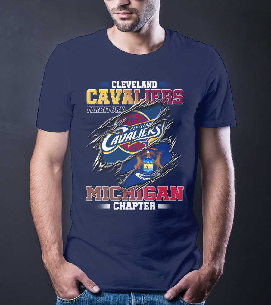 Cleveland Cavaliers Territory Michigan Chapter T-Shirt
