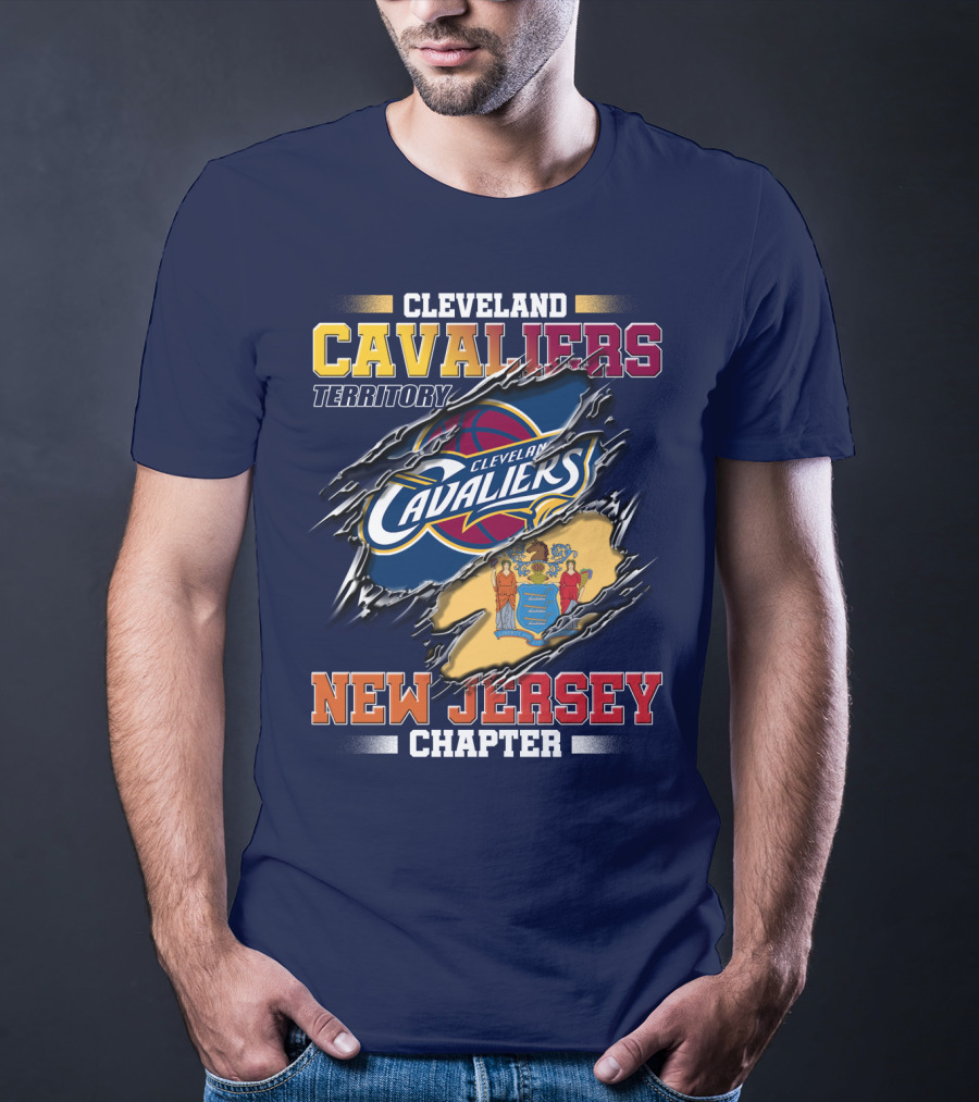 Cleveland Cavaliers Territory New Jersey Chapter T-Shirt