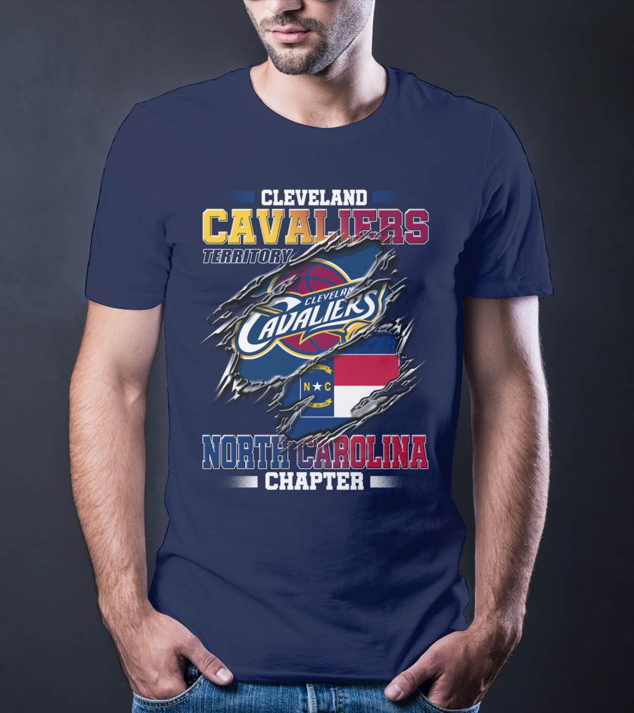 Cleveland Cavaliers Territory North Carolina Chapter T-Shirt