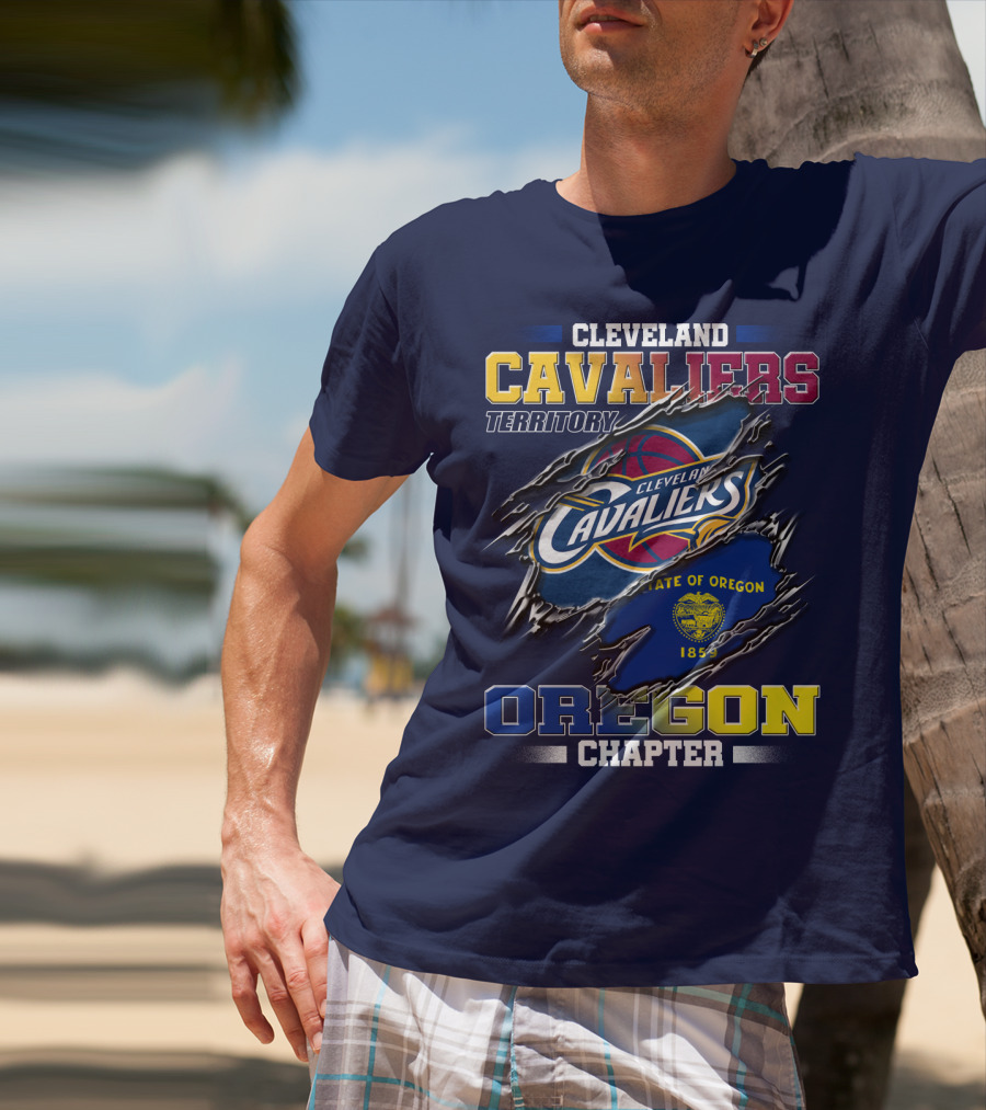 Cleveland Cavaliers Territory Oregon Chapter State Of Oregon 1859 T-Shirt