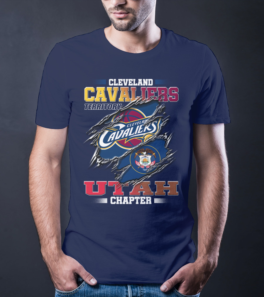 Cleveland Cavaliers Territory Utah Chapter NBA Fans 1896 T-Shirt
