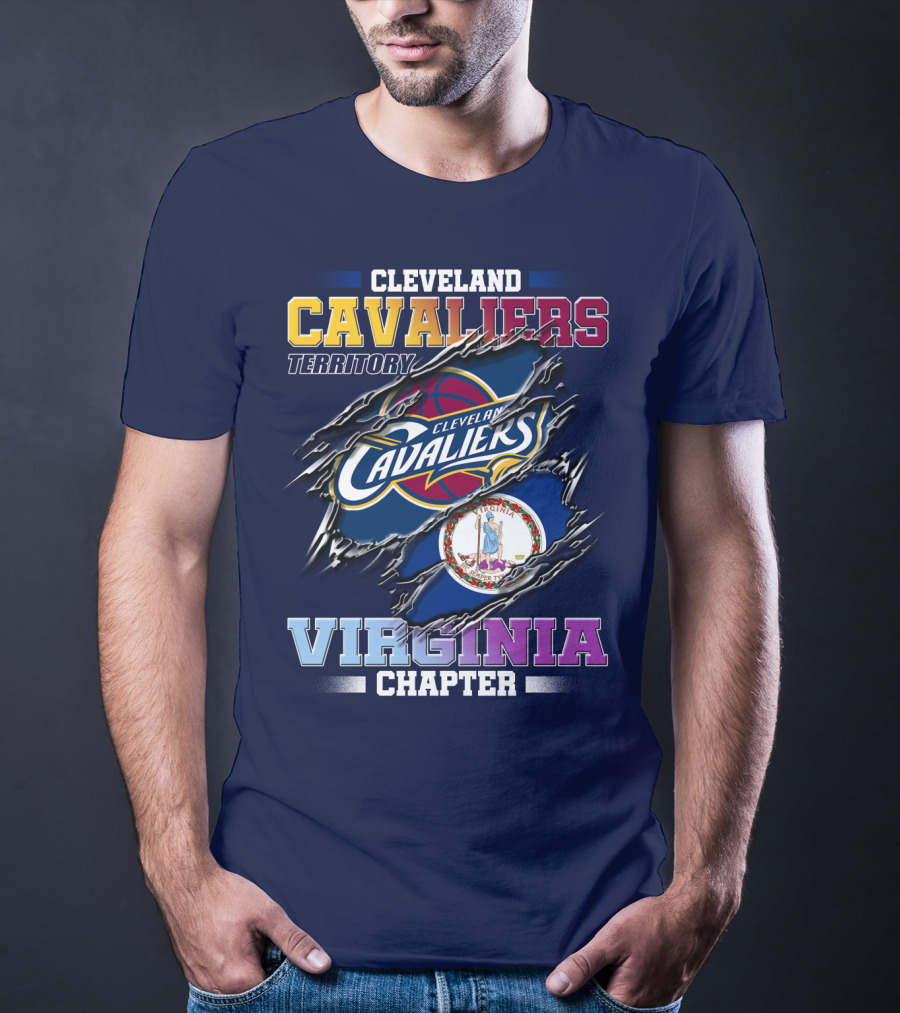 Cleveland Cavaliers Territory Virginia Chapter T-Shirt