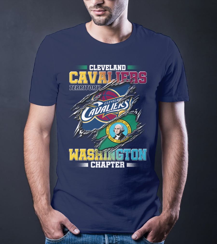 Cleveland Cavaliers Territory Washington Chapter T-Shirt