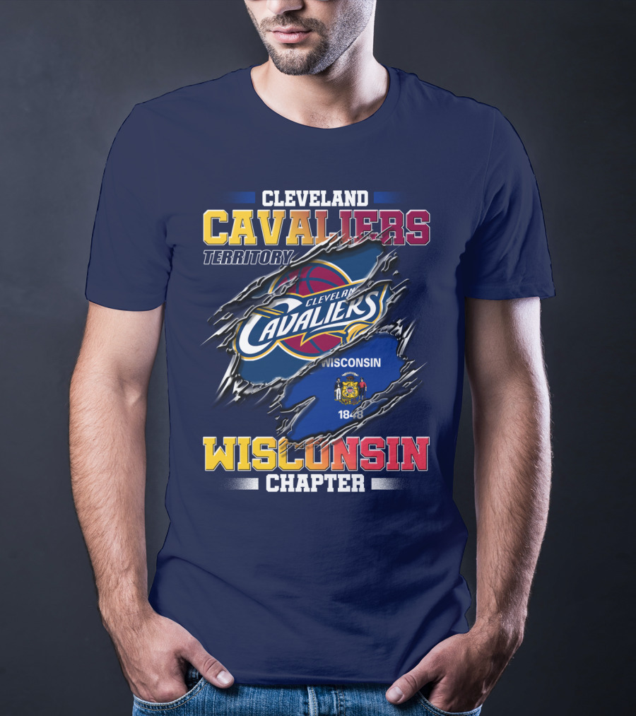 Cleveland Cavaliers Territory Wisconsin Chapter 1848 T-Shirt