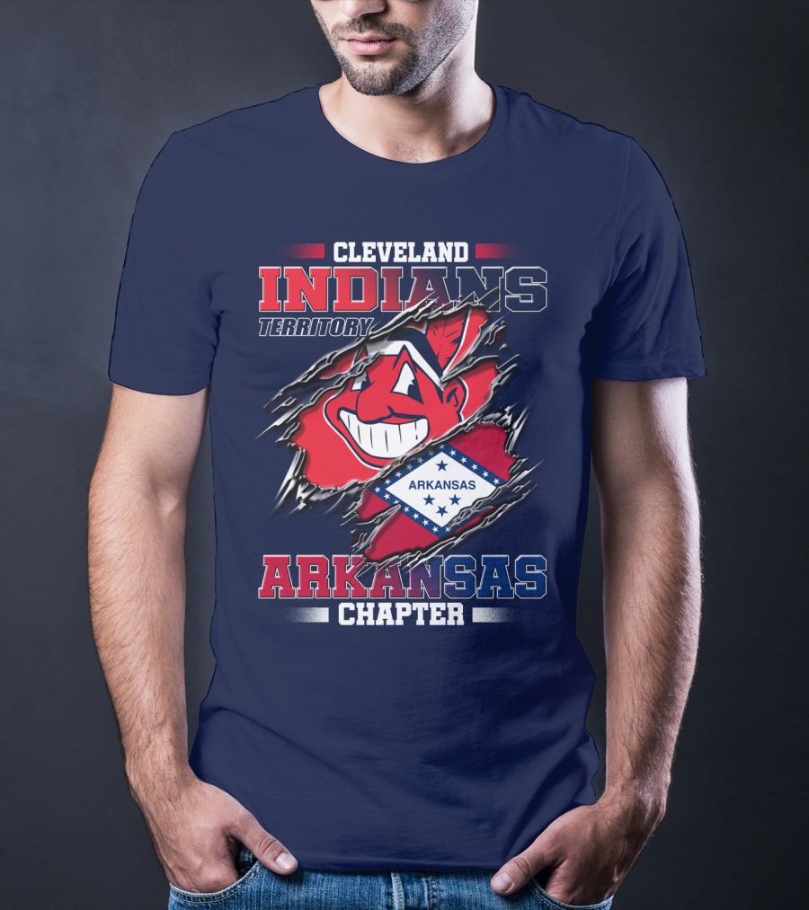 Cleveland Indians Territory Arkansas Chapter T-Shirt