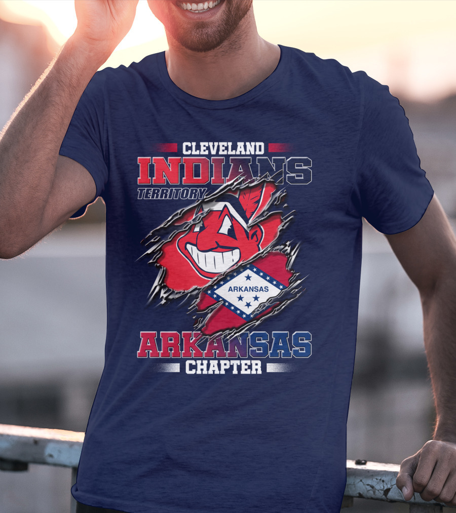 Cleveland Indians Territory Arkansas Chapter T-Shirt