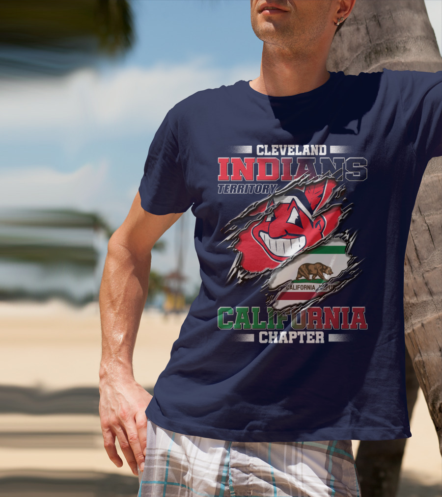 Cleveland Indians Territory California Chapter T-Shirt