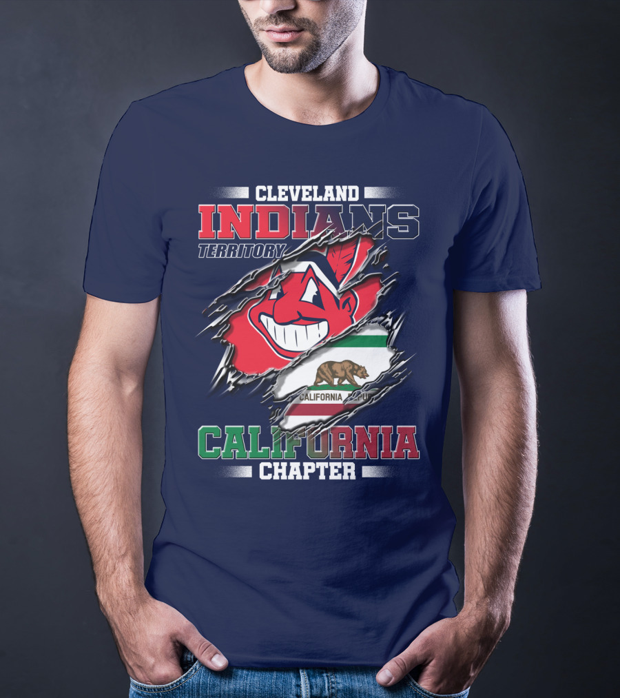 Cleveland Indians Territory California Chapter T-Shirt