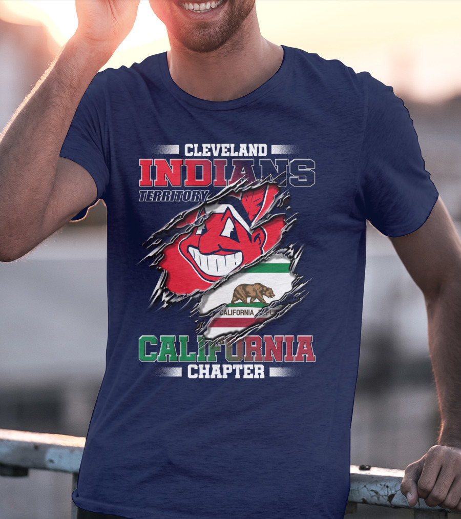 Cleveland Indians Territory California Chapter T-Shirt