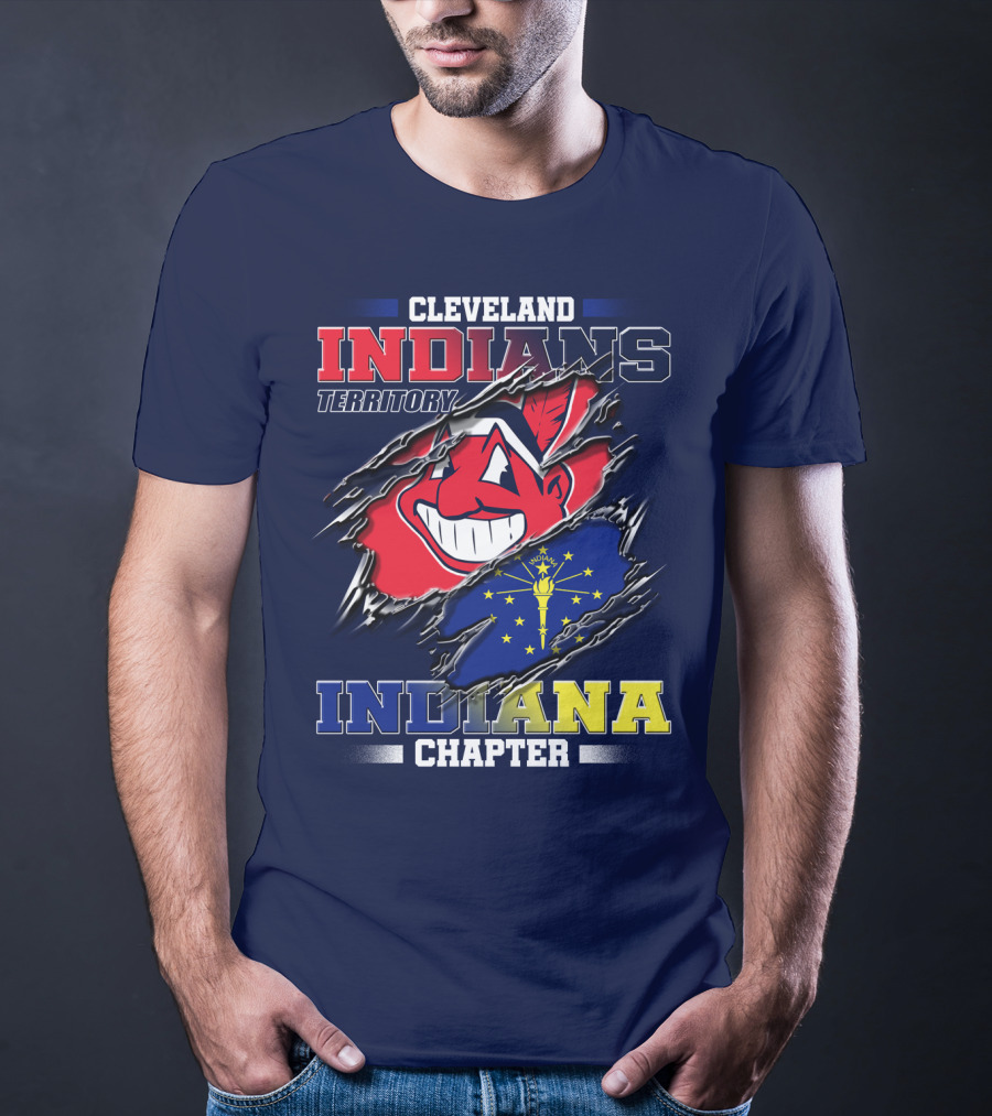 Cleveland Indians Territory Indiana Chapter T-Shirt