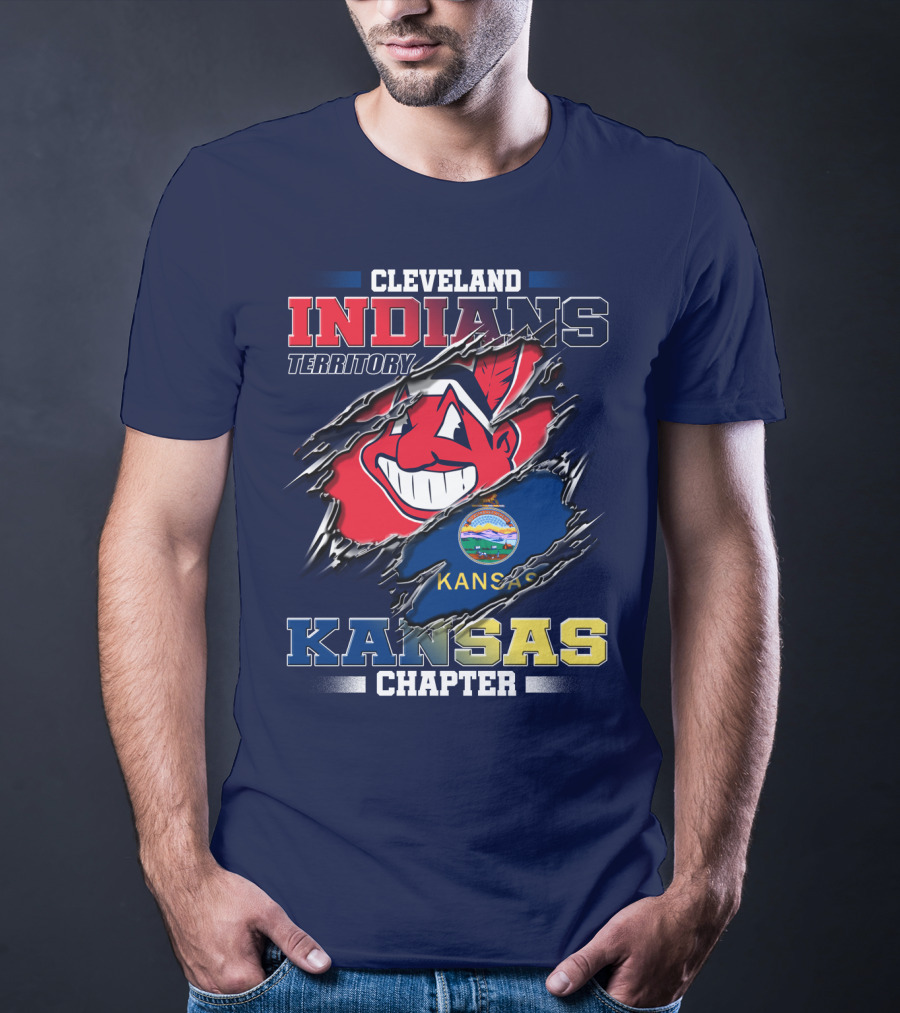 Cleveland Indians Territory Kansas Chapter T-Shirt