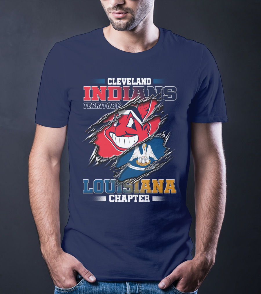 Cleveland Indians Territory Louisiana Chapter T-Shirt