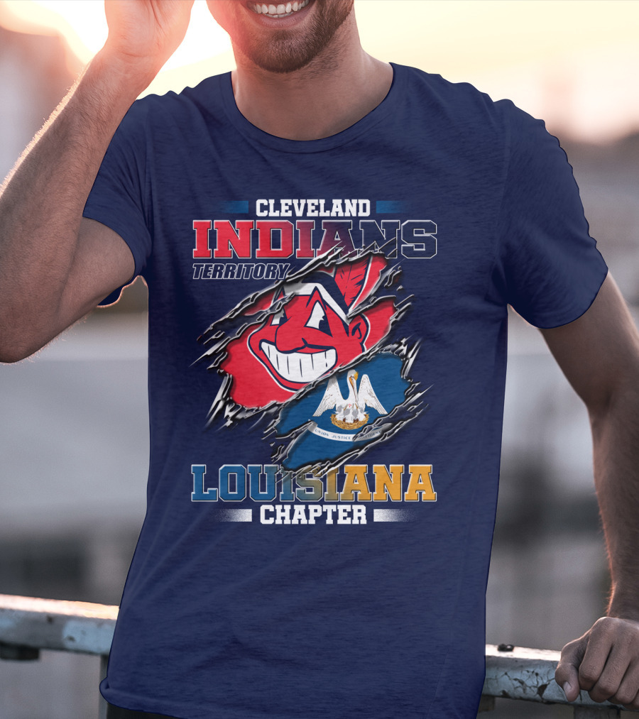 Cleveland Indians Territory Louisiana Chapter T-Shirt