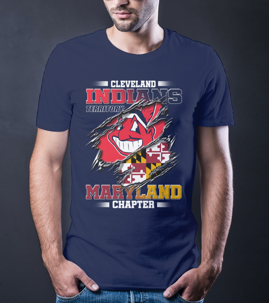Cleveland Indians Territory Maryland Chapter T-Shirt