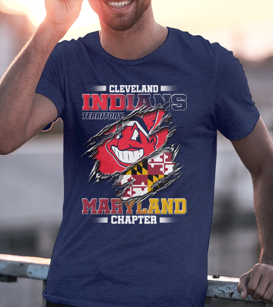 Cleveland Indians Territory Maryland Chapter T-Shirt