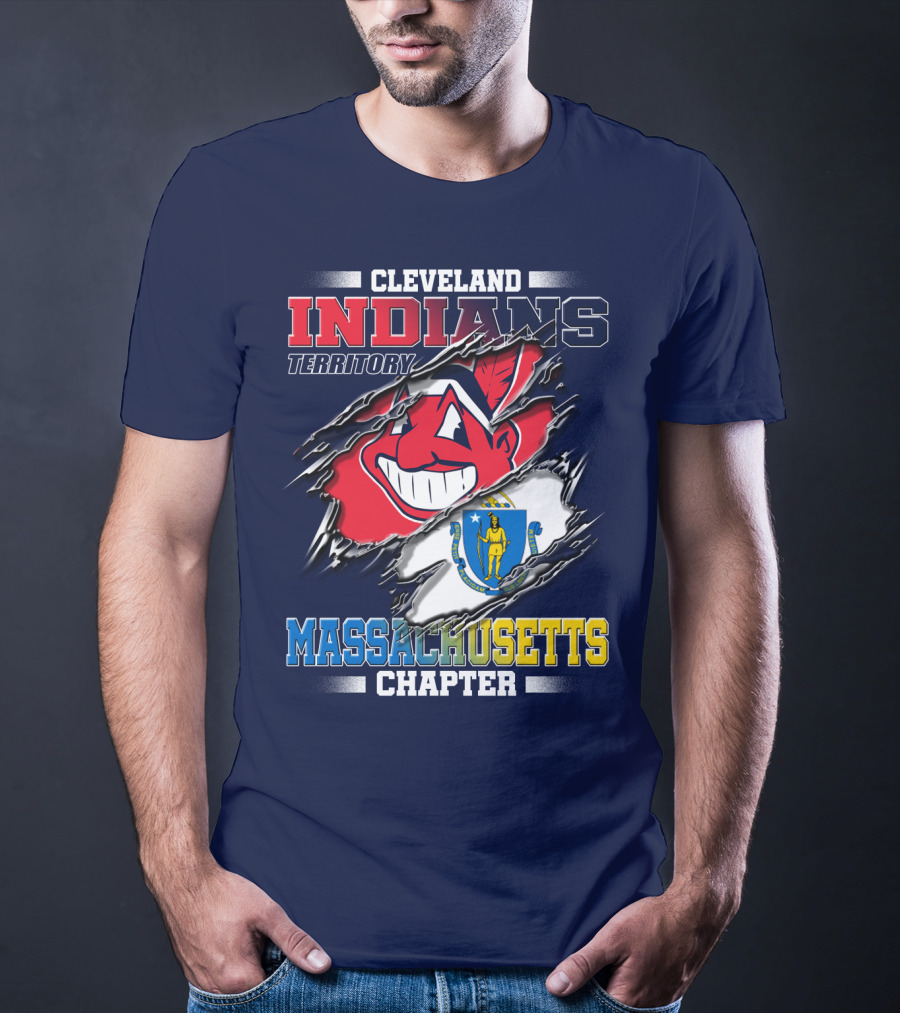 Cleveland Indians Territory Massachusetts Chapter T-Shirt