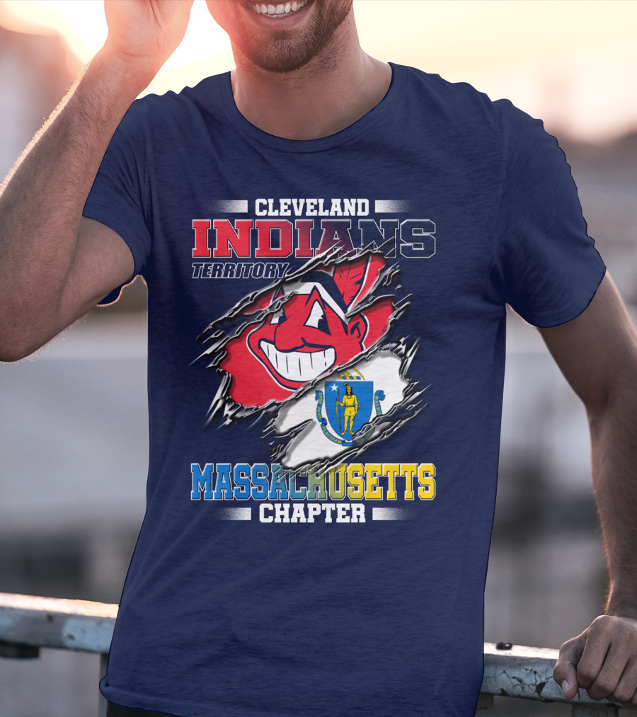 Cleveland Indians Territory Massachusetts Chapter T-Shirt
