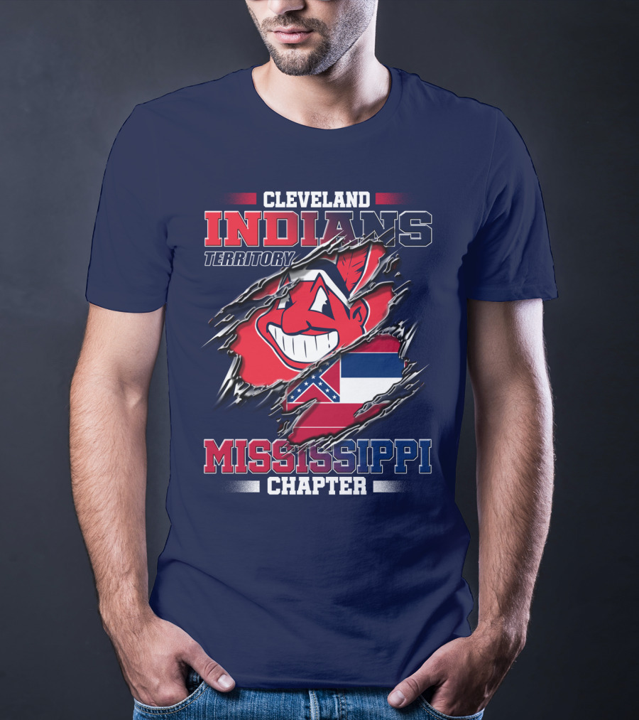 Cleveland Indians Territory Mississippi Chapter T-Shirt