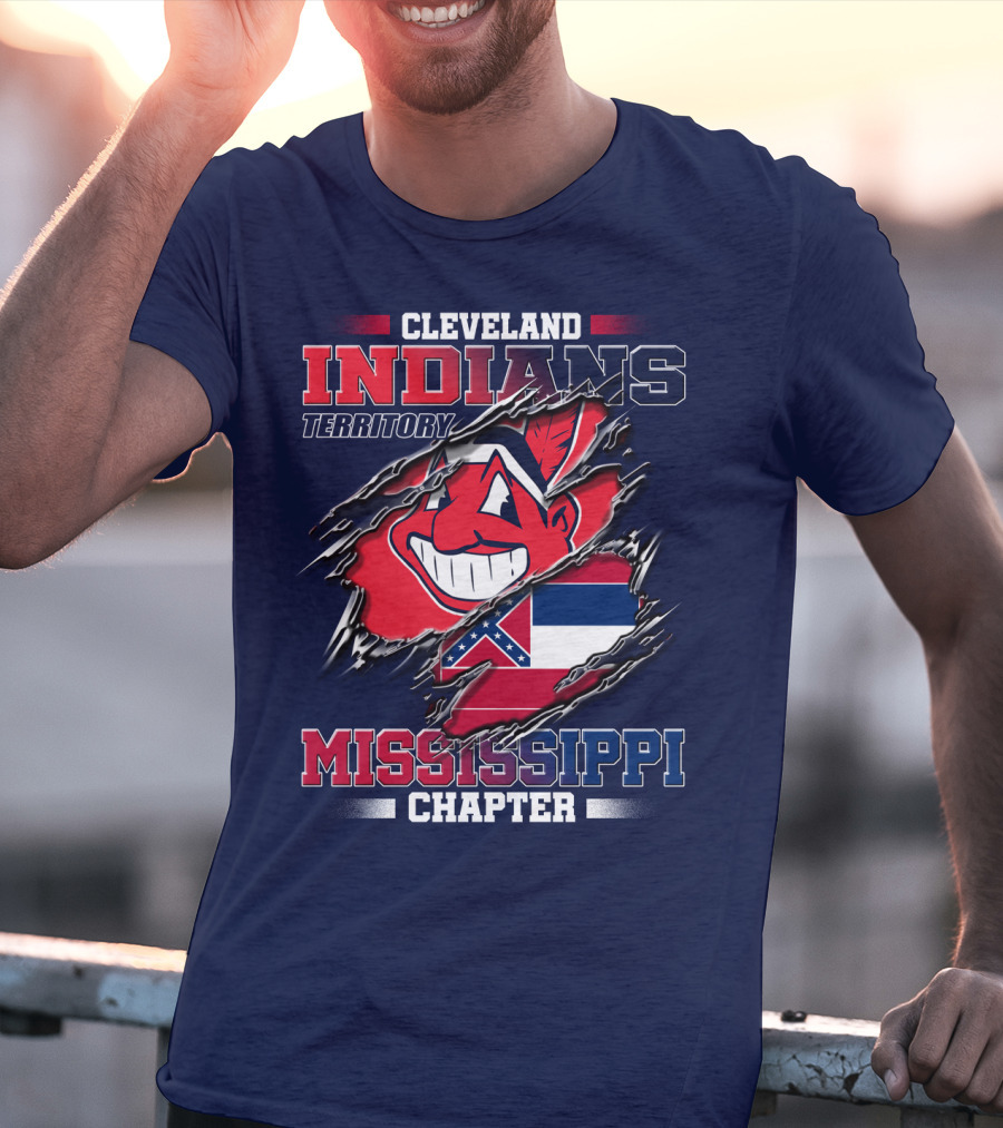Cleveland Indians Territory Mississippi Chapter T-Shirt