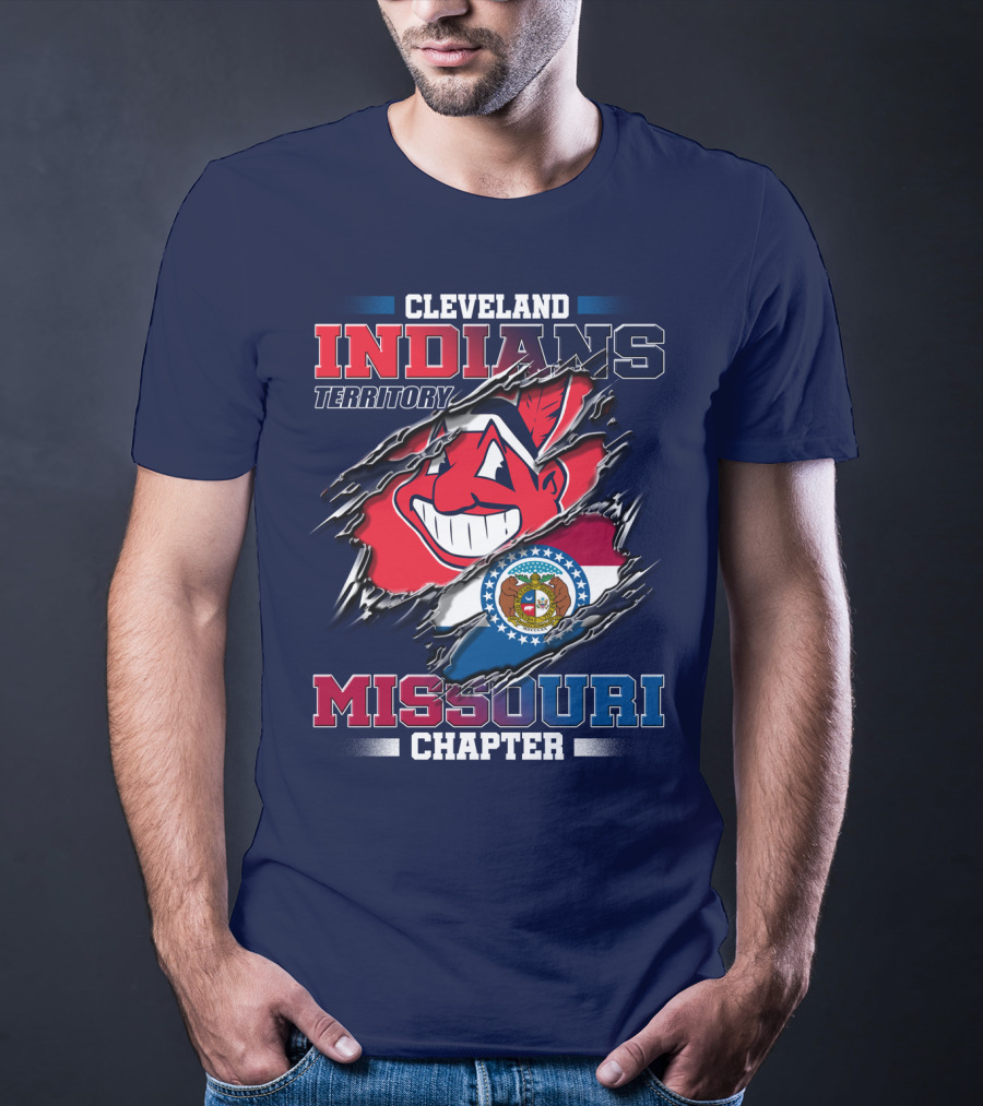 Cleveland Indians Territory Missouri Chapter T-Shirt