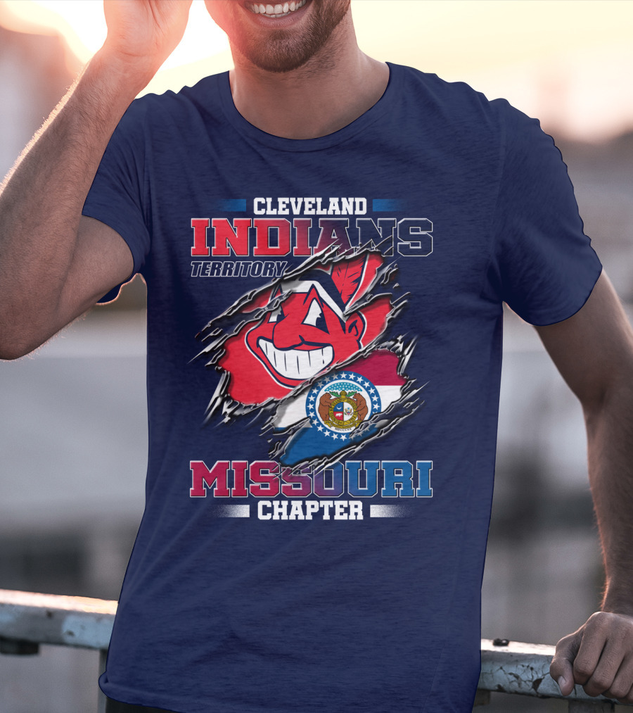 Cleveland Indians Territory Missouri Chapter T-Shirt