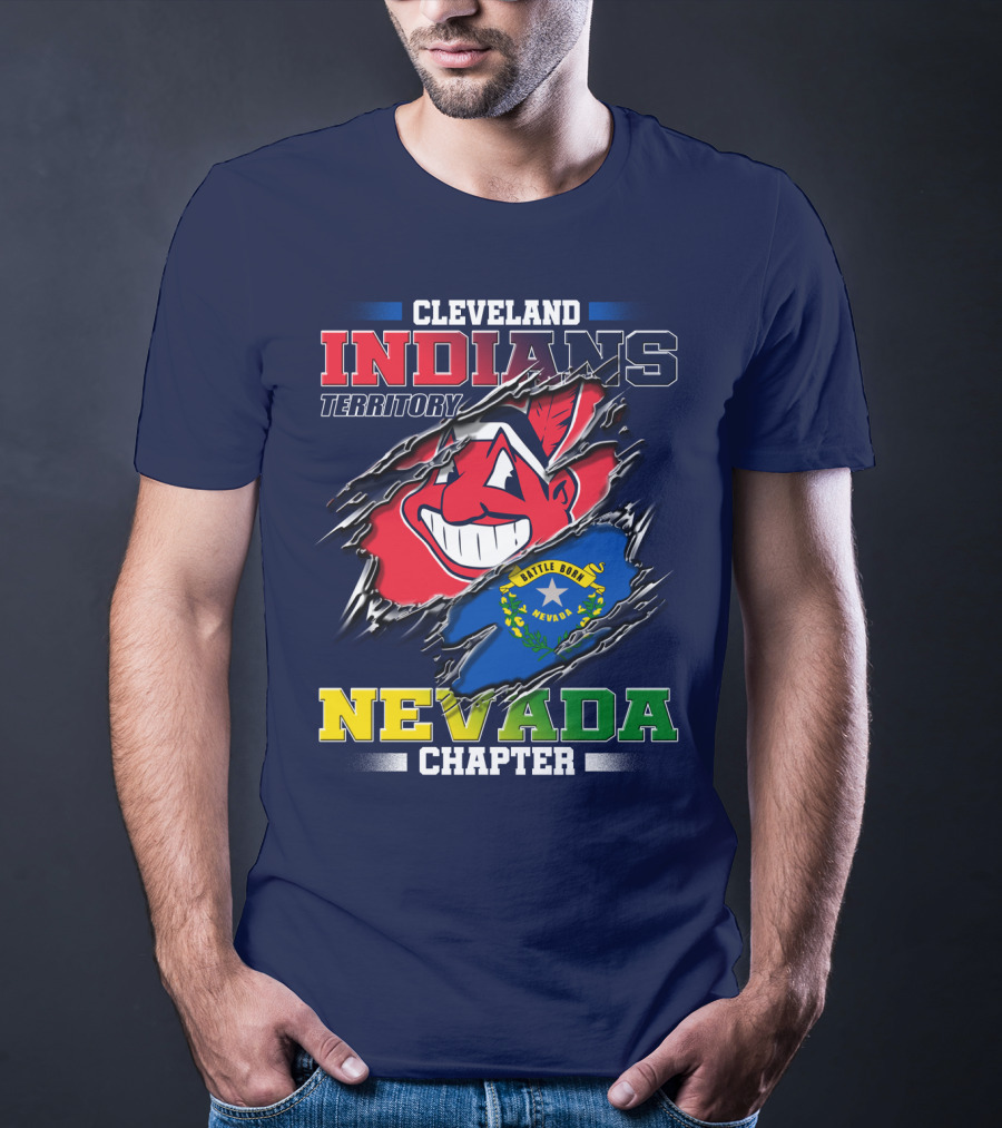 Cleveland Indians Territory Nevada Chapter Little Born T-Shirt