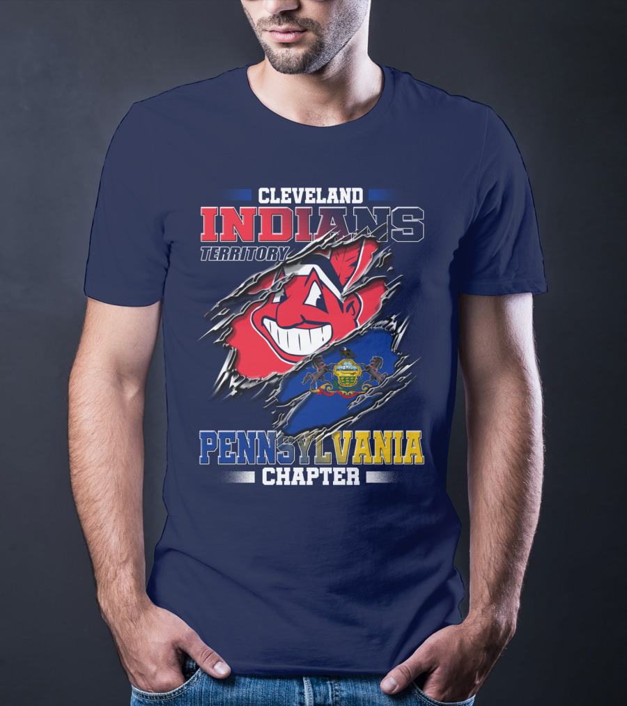 Cleveland Indians Territory Pennsylvania Chapter T-Shirt