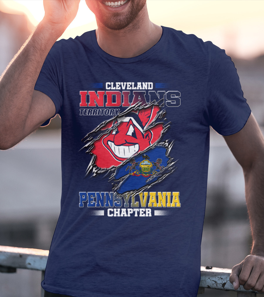 Cleveland Indians Territory Pennsylvania Chapter T-Shirt