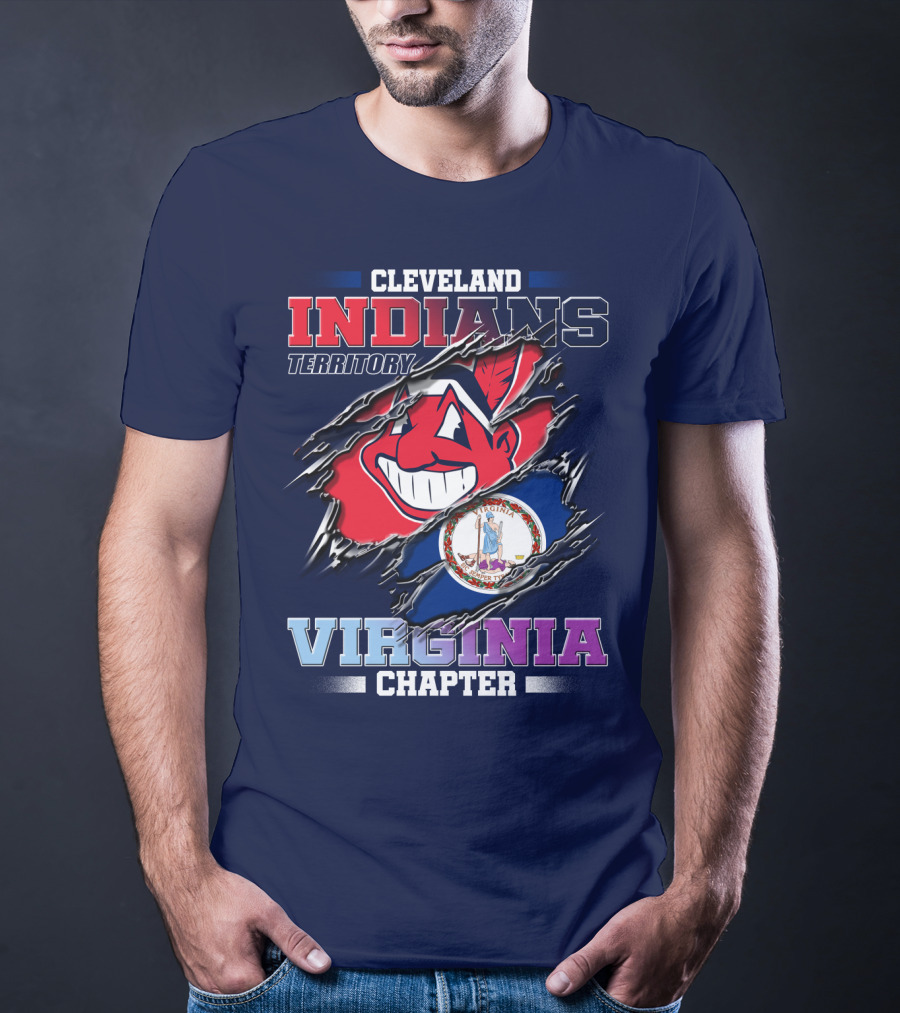 Cleveland Indians Territory Virginia Chapter T-Shirt