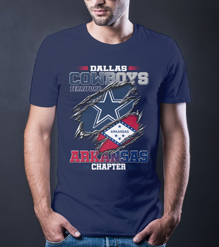 Dallas Cowboys Territory Arkansas Chapter T-Shirt