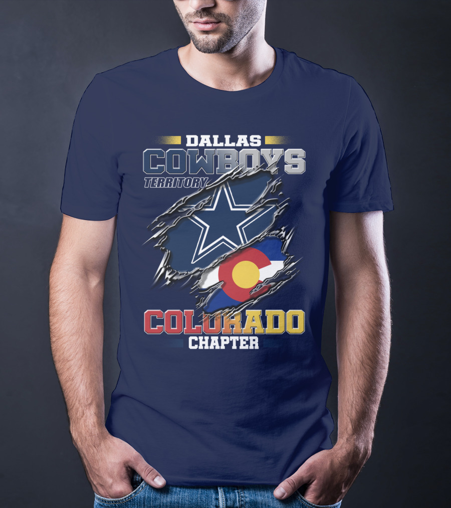 Dallas Cowboys Territory Colorado Chapter T-Shirt