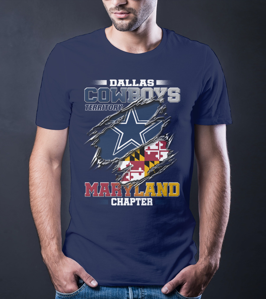 Dallas Cowboys Territory Maryland Chapter T-Shirt