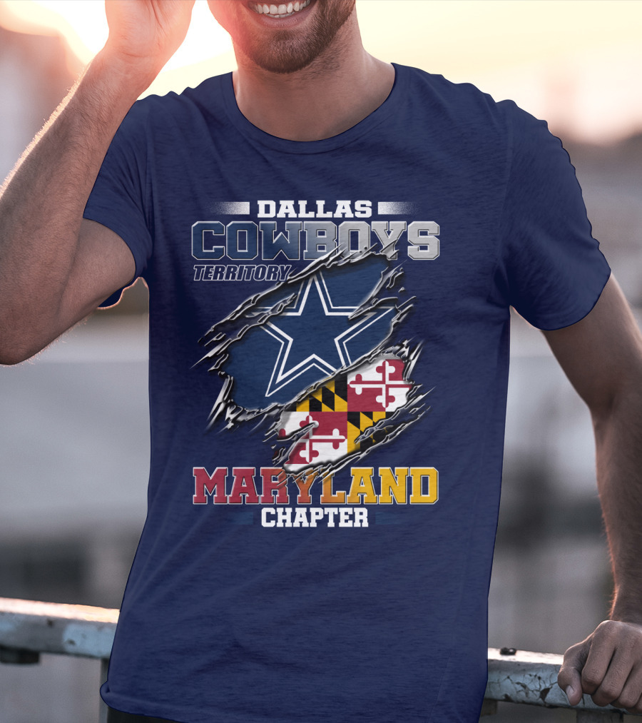 Dallas Cowboys Territory Maryland Chapter T-Shirt