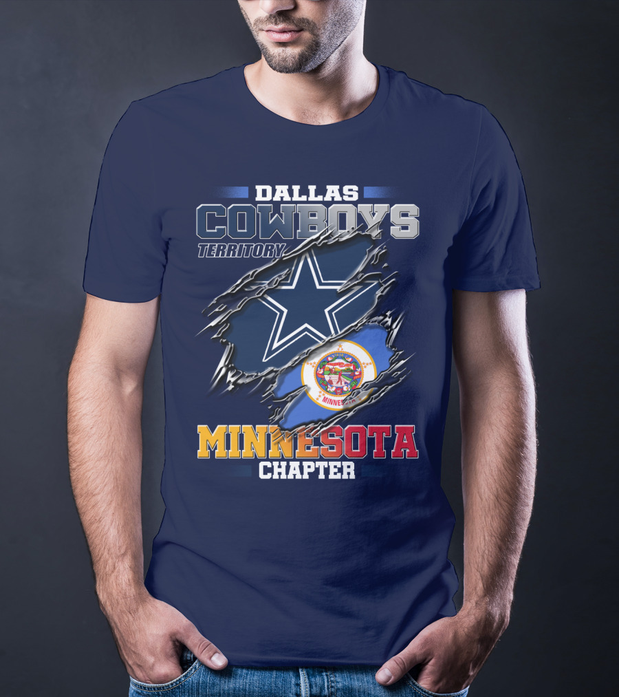 Dallas Cowboys Territory Minnesota Chapter T-Shirt