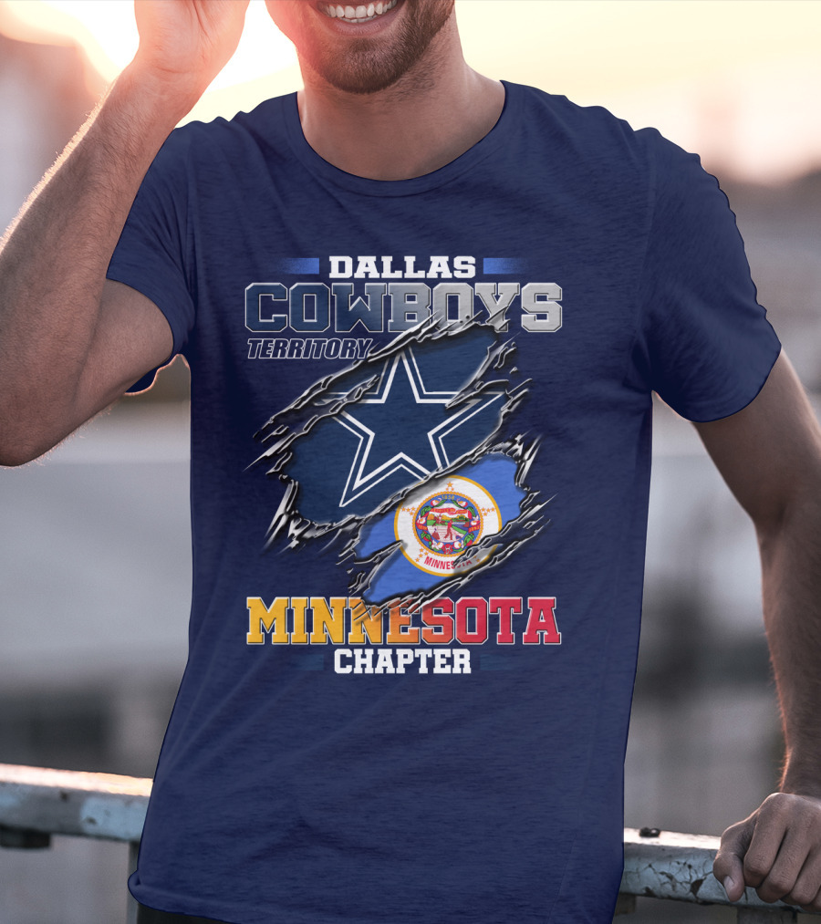 Dallas Cowboys Territory Minnesota Chapter T-Shirt