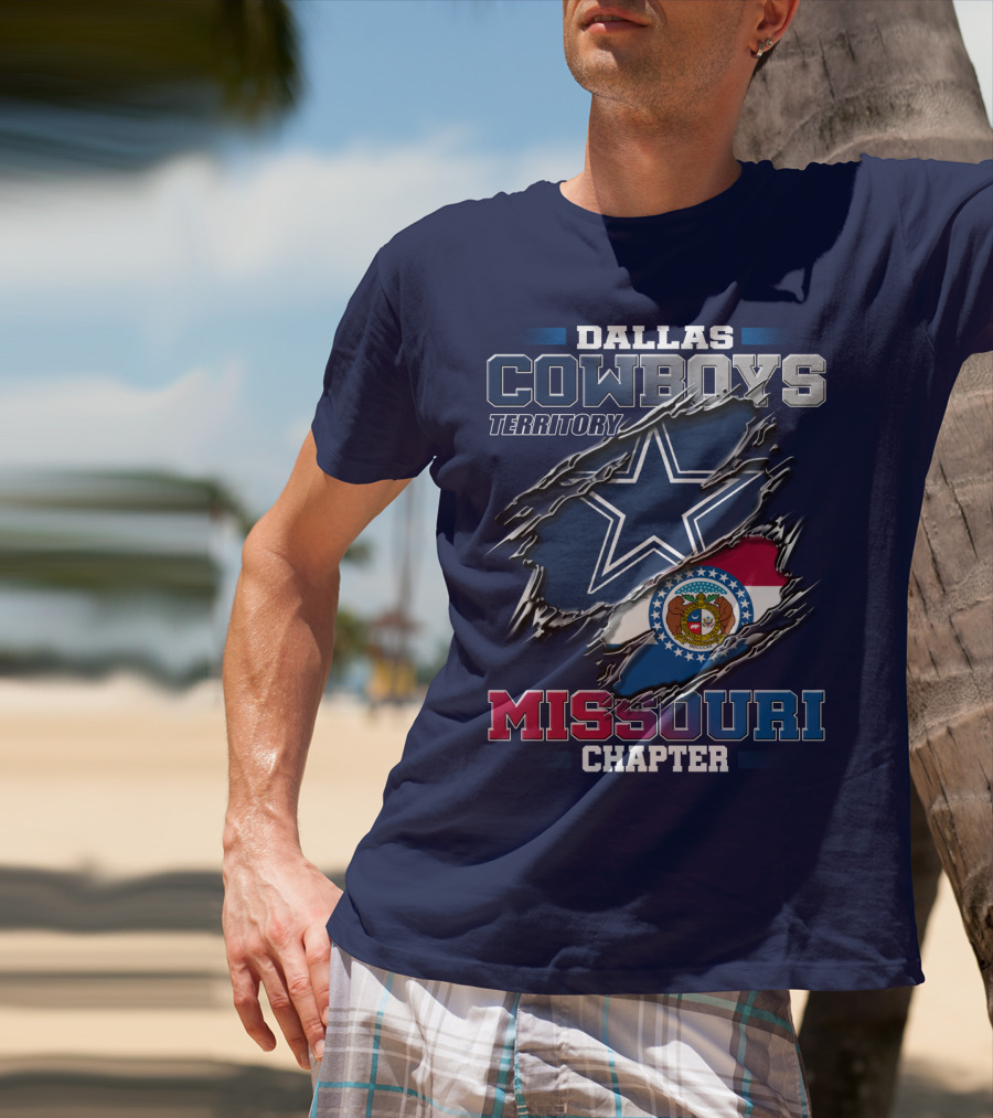 Dallas Cowboys Territory Missouri Chapter T-Shirt