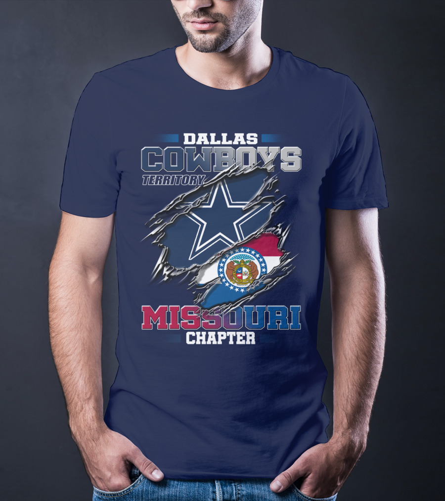 Dallas Cowboys Territory Missouri Chapter T-Shirt