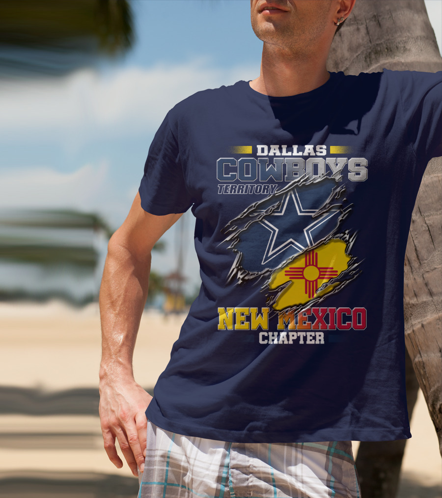 Dallas Cowboys Territory New Mexico Chapter T-Shirt