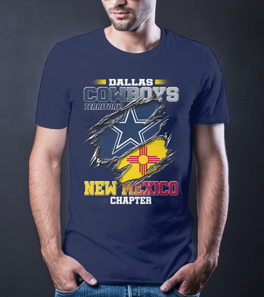 Dallas Cowboys Territory New Mexico Chapter T-Shirt