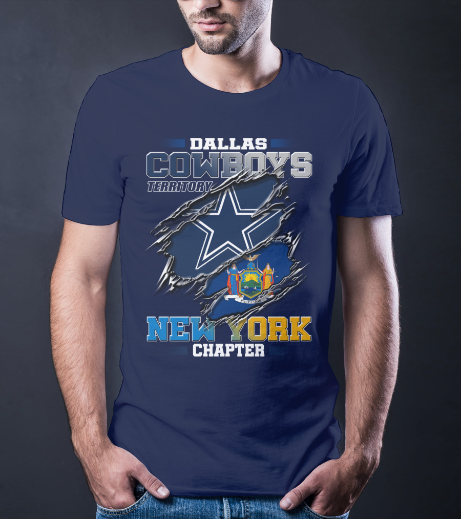 Dallas Cowboys Territory New York Chapter T-Shirt