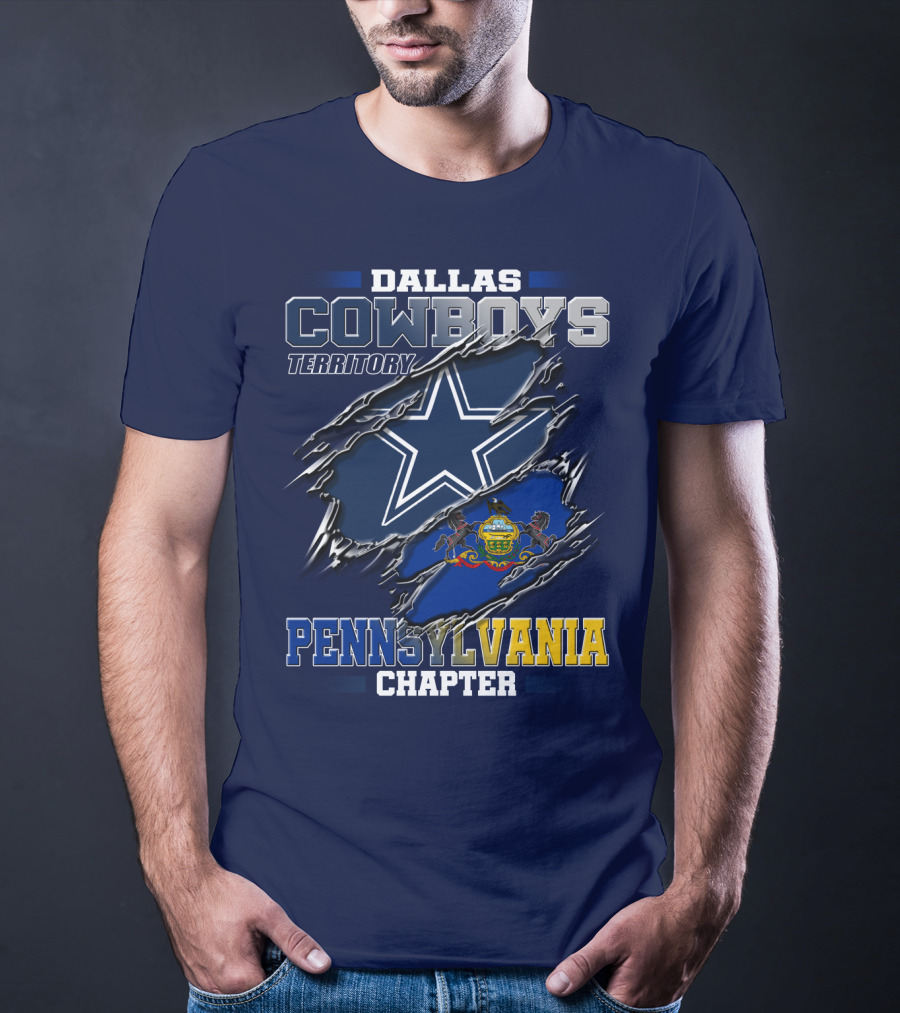 Dallas Cowboys Territory Pennsylvania Chapter T-Shirt