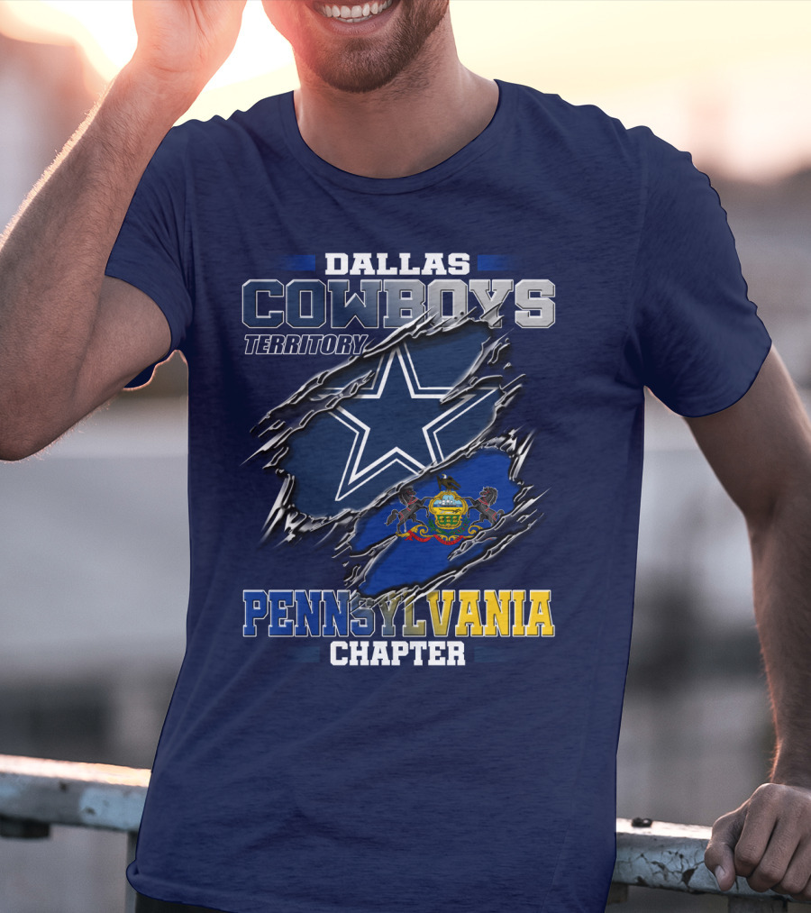 Dallas Cowboys Territory Pennsylvania Chapter T-Shirt