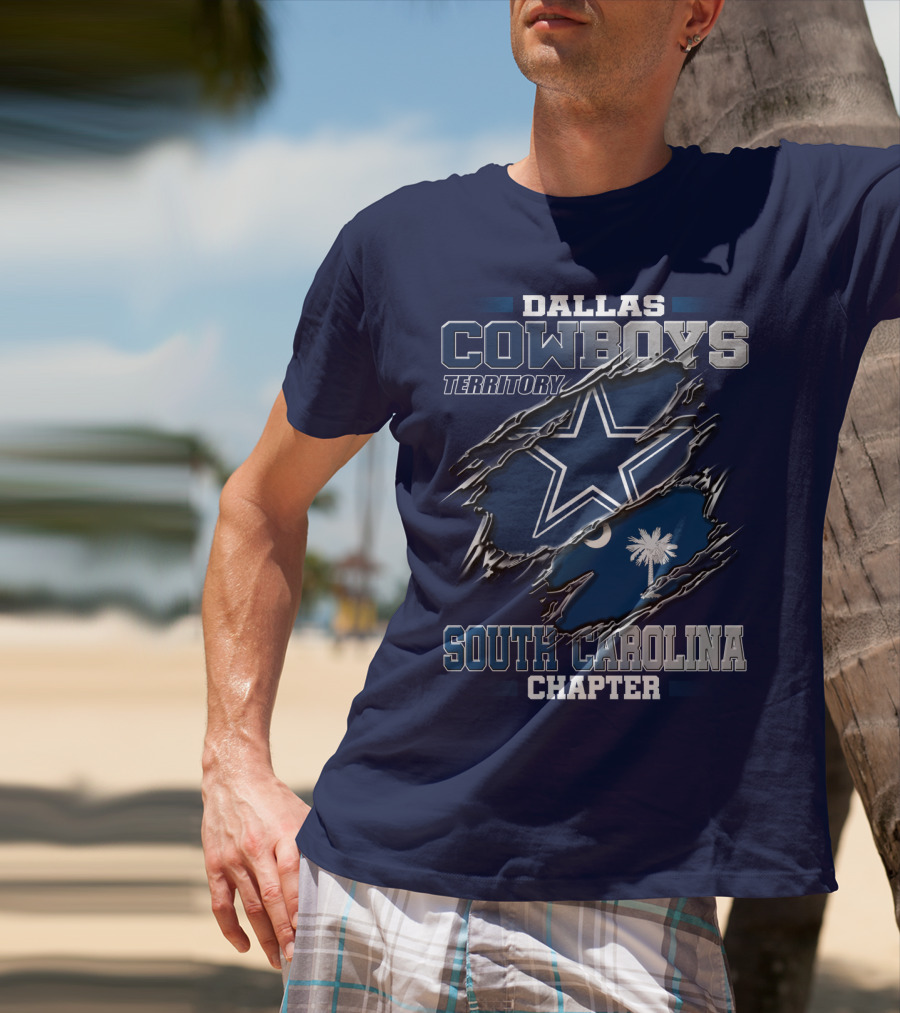 Dallas Cowboys Territory South Carolina Chapter T-Shirt