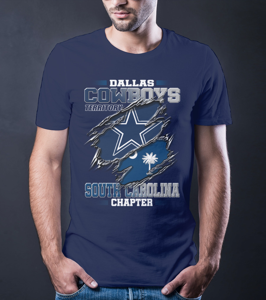 Dallas Cowboys Territory South Carolina Chapter T-Shirt