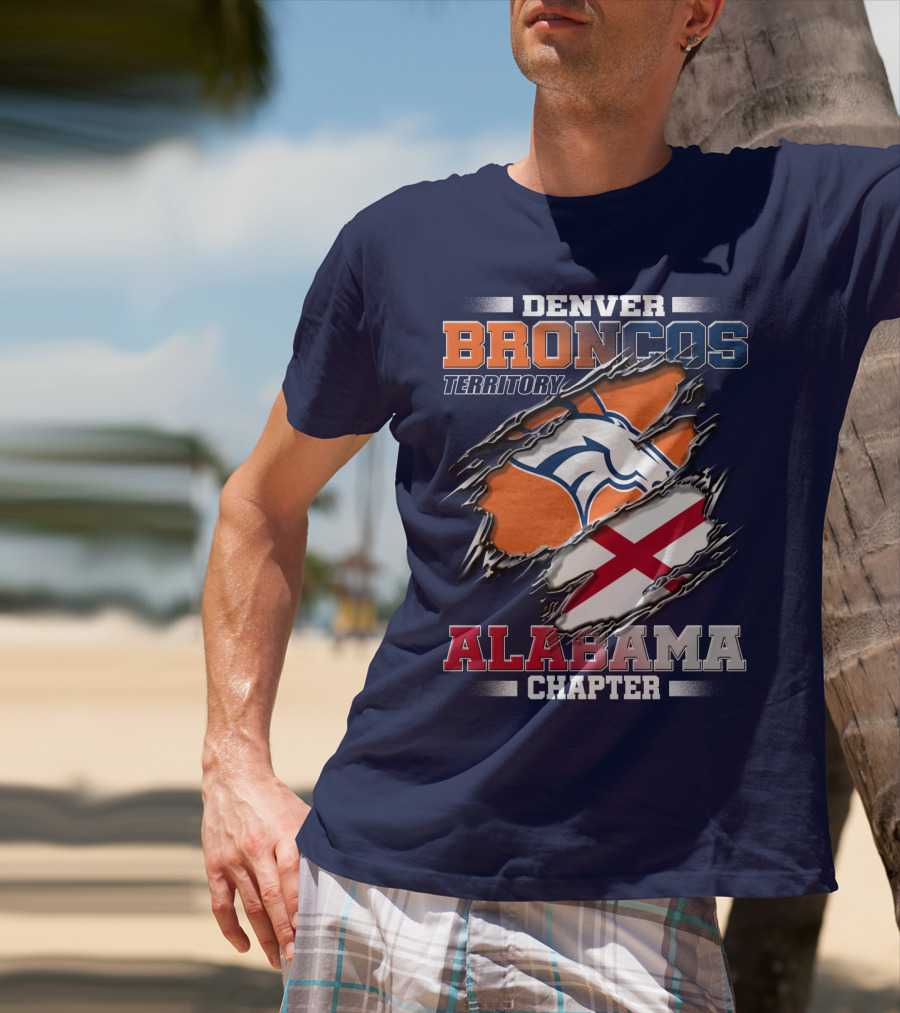 Denver Broncos Territory Alabama Chapter T-Shirt
